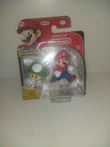 Jakks Pacific Mario With Mushroom World Of Nintendo Figures Super Mario ... - £10.07 GBP