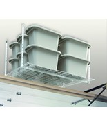 Garage Overhead Storage Shelf Hanging Shelving Ceiling Mounted Rack Heav... - £126.14 GBP