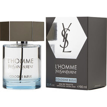 L&#39;HOMME COLOGNE BLEUE by Yves Saint Laurent EDT SPRAY 3.3 OZ - £89.31 GBP