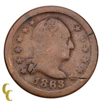 1863 Guerra Civil Token Wilson&#39;s Medalla (Ag) About Buen Estado - £29.16 GBP