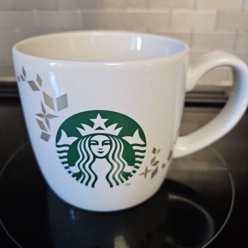 Primary image for Starbucks Holiday Collection 2013 Siren Mermaid Logo 14 oz Coffee Mug / Tea Cup