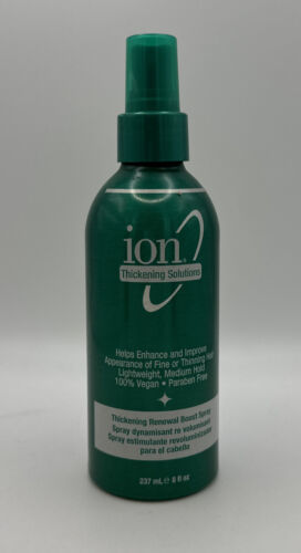 New Ion Thickening Solutions Thickening Renewal Boost Spray 8 oz Vegan - $34.99
