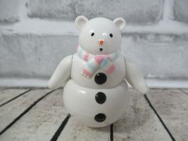 American Girl Bitty Baby Pearly Snowbear rattle snowman Frosty fun doll toy - $10.29