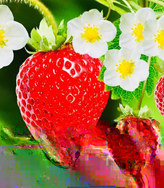 Fresh 100 Red Strawberry Fruit Seeds Perennial - £9.95 GBP
