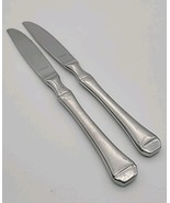 Pair Of 2 Oneida Stainless Silverware - OBSIDIAN - Dinner Knives  - $112.34 MXN