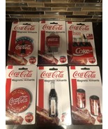 Lot Of 6 Vtg 1995 Coca-Cola Company magnets  No. 10100 428 51480 51481 5... - €29,64 EUR