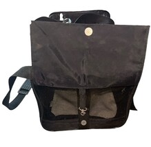 Sherpa Black Travel Pet Carrier Bag 18x12x12 Shoulder Strap Handles Dog Cat image 3