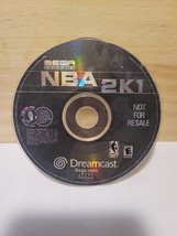 Sega Sports NBA 2K1 Dreamcast Tested Works Great Clean Nice Disc Only NFR - £9.01 GBP
