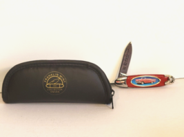Franklin Mint &#39;57 CHEVY Chevrolet Bel Air Folding Pocket Knife in Zippered Case - $28.71