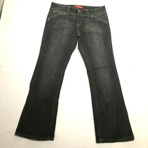 Guess Jeans Womens 31 Dark Blue Denim Bootcut 5 Pocket Classic - $16.82
