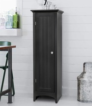 Black Storage Pantry With One Door For Os Home And Office. - £104.25 GBP