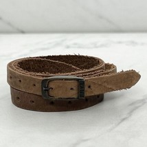 Frye Brown Leather Boot Strap Replacement - £5.44 GBP