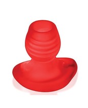Oxballs Glowhole 1 Hollow Buttplug W/led Insert Small Red Morph - £55.89 GBP