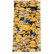 Minions All-Over Characters Beach Towel Multi-Color - £21.49 GBP