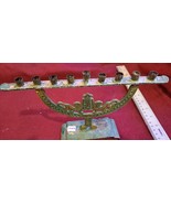 Menorah (Hanukkah) Judaica, iron [JUD10153] - $45.00