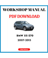 BMW X5 E70 2007 2008 2009 2010 2011 2012 2013 SERVICE REPAIR WORKSHOP MA... - £6.19 GBP