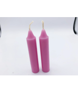 Spell Candles 2 Pink ~ For Spellwork, Rituals, Witchcraft, Manifestation - £3.91 GBP