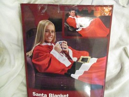 1 Piece Santa Fleece Blanket Holiday Decor - £42.31 GBP