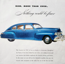 1947 Lincoln Sedan Advertisement Automobilia Ford Motor Company DWJJ22 - €25,92 EUR
