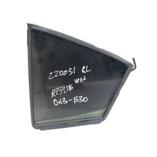 Rear Left Door Vent Glass OEM 2015 2016 2017 2018 2019 Subaru WRX - $46.32