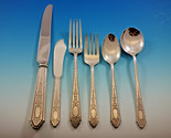 Mary II by Lunt Sterling Silver Flatware Set for 12 Service 82 pieces - £3,917.24 GBP