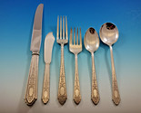 Mary II by Lunt Sterling Silver Flatware Set for 12 Service 82 pieces - $4,900.50