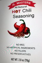 JL Masters SPICY/HOT Chili Seasoning -TWO 2oz Packages - $14.99