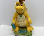 Dragon Tales Quetzal Dinosaur Plush stuffed animal Playskool Vtg 2000 NE... - £73.54 GBP