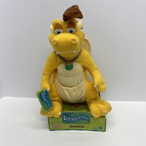 Dragon Tales Quetzal Dinosaur Plush stuffed animal Playskool Vtg 2000 NE... - £73.54 GBP