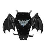 Bat Coffin 82156UB Mini Backpack Purse Bag Vinyl Black - $43.78 CAD