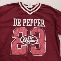 Dr. Pepper 23 RN#77272 Women's Red Cropped Graphic Sweatshirt Size Small image 4