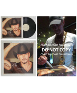 Tim McGraw signed The Biggest Hits album vinyl record proof COA autographed - £310.49 GBP