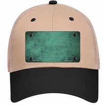 Mint Oil Rubbed Solid Novelty Khaki Mesh License Plate Hat - £21.75 GBP