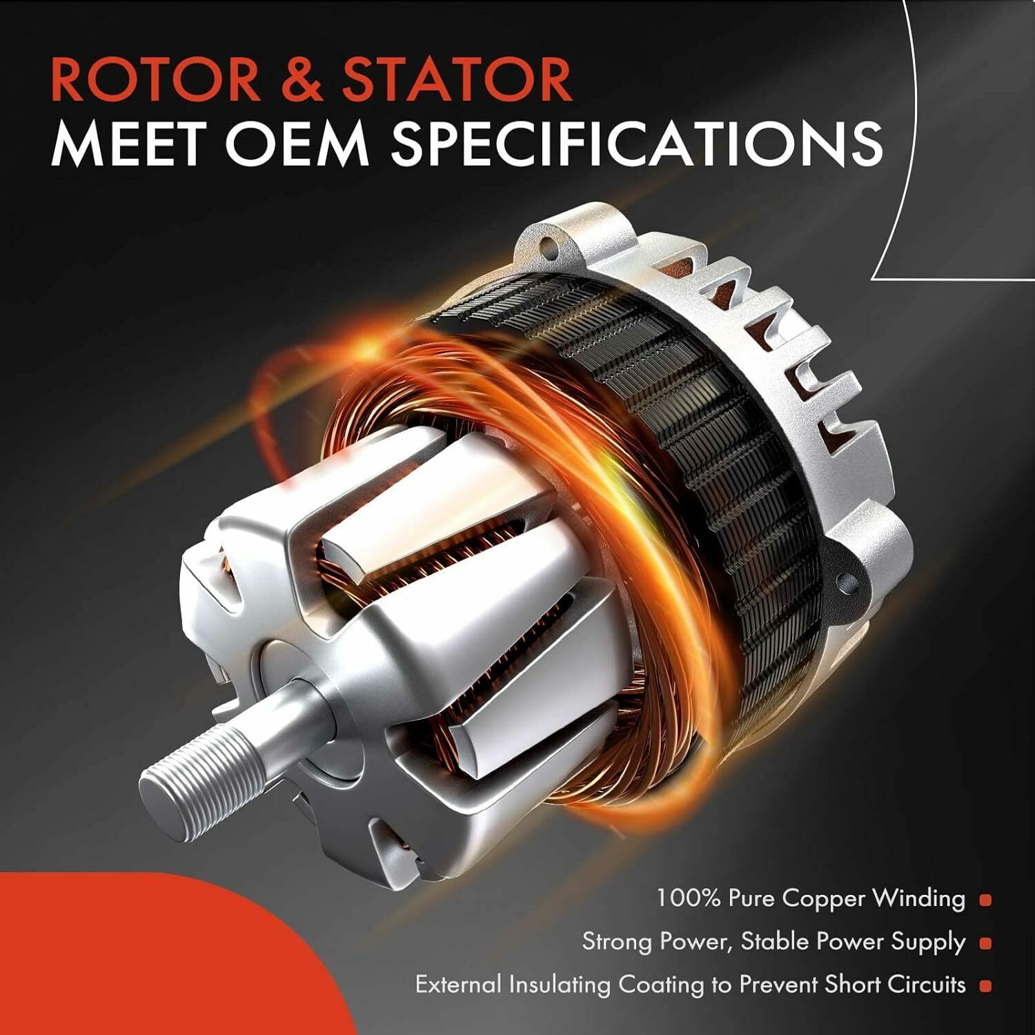 APM Alternator Compatible with Honda CR-V CRV 2002-2006 & Acura RSX Item image 5