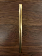 5x Brand New Stainless Steel Chop stick, Gold Color! - $5.61