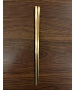 5x Brand New Stainless Steel Chop stick, Gold Color! - $5.61