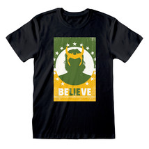 Marvel Loki - Believe Official Tee T-Shirt Mens Unisex - £24.02 GBP