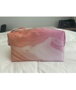 ULTA Beauty Makeup Bag Wristlet Pink Orange Swirl Tie Dye Medium 8x5x4 T... - $12.22 CAD