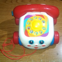 #77816 Mattel Fisher Price Toy Phone 2000 Working Pull Phone Toy - £2.35 GBP