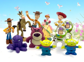 Lot of 11 Disney Pixar Toy Story PVC Figures / Cake Toppers  1.75&quot; - 3.25&quot;  VGUC - £15.67 GBP