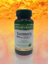 Nature&#39;s Bounty Turmeric Curcumin Antioxidant Support 450 mg 60 Caps EXP 12/2025 - $13.85