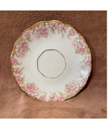 Vintage Limoges France Elite 22K Gold Trim 6&quot; Saucer - $8.91