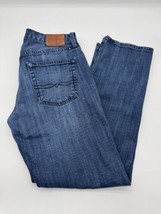 Lucky Brand Mens Blue Denim 221 Original Straight Jeans Size 30x30 - $17.77