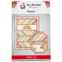 Daisies Crib Quilt and Car Seat Cover PATTERN Main Street Market Designs... - $8.99