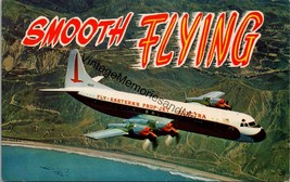 Smooth Flying Eastern Airlines Propjet Electra Postcard PC219 - £10.38 GBP