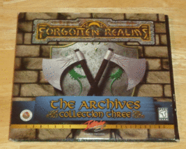 Forgotten Realms Archives Collection Three 3 PC RPG Games by SSI Interplay - £11.76 GBP