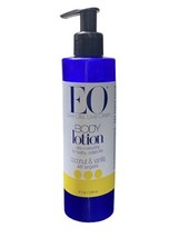 EO Essential Oils Coconut &amp; Vanilla with Tangerine BODY LOTION 8 Oz New - £15.97 GBP