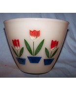 Vintage 1940s Fire King Small Tulip Mixing Bowl-4 1/4 inches tall - $52.80 CAD