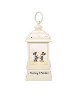 9 inch tall Mickey and Minne Disney Snow Globe GIitter Water Lantern - $149.72 CAD