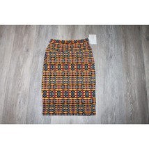 New LulaRoe Cassie Pencil Skirt Size XS Unique Colorful Pattern knee Length - £15.56 GBP